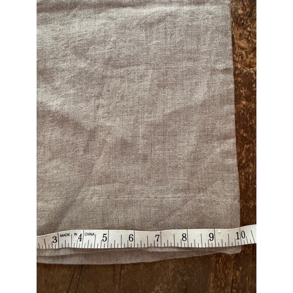 Garnet Hill Classic Linen Trousers Size 6 - Picture 8 of 11